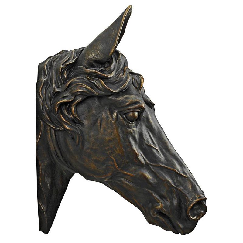 Design Toscano Freedom Spirit Horse Study Wall Sculpture, 5 of 9