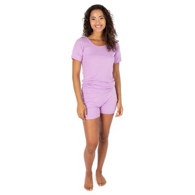 Leveret Womens Purple Stripes Cotton Pajamas – Leveret Clothing