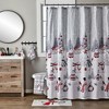 SKL Home By Saturday Knight Ltd Whistler Snowman Rug - 20X30", Dove Gray - 4 of 4