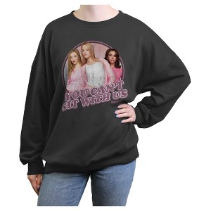 Junior's Mean Girls The Plastics You Can't Sit With Us Portraits Sweatshirt - 1 of 2