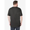 KingSize Shrink-Less Lightweight Longer-Length Crewneck Pocket T-Shirt - 3 of 4