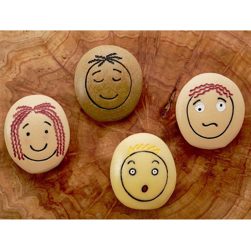 Yellow Door Tactile Emotion Stones For Children To Learn About Feelings, 4 of 7