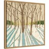 Amanti Art Winter Shadows I by Megan Meagher Canvas Wall Art Print Framed 22 x 22-in. - 2 of 4
