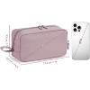 Narwey Small Makeup Bag for Purse Travel Makeup Pouch Mini Cosmetic Bag - 4 of 4