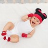 Disney Minnie Mouse Newborn Baby Boys’ Hat, Socks, and Mitten Take Me Home Layette Gift Set - 2 of 4