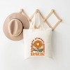 City Creek Prints Kindness Always Comes Back Retro Flower Canvas Tote Bag - 2 of 2