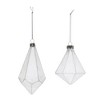 Frosted Glass Drop Ornament (Set of 6) - 3 of 3