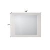 Naima II White High Gloss Finish Mirror - 2 of 4
