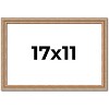 PosterPalooza | Deco Brown Picture Frame - UV Acrylic, Backing Board, Hanging Hardware Included - 2 of 4