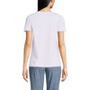 Lands' End Women's Relaxed Supima Cotton V-Neck T-Shirt - 2 of 4
