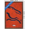 Trends International NFL Denver Broncos - Logo 25 Framed Wall Poster Prints - 3 of 4