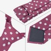 INSPIRE CHIC Men's Polka Dots Classic Pocket Square Tie Sets - 4 of 4