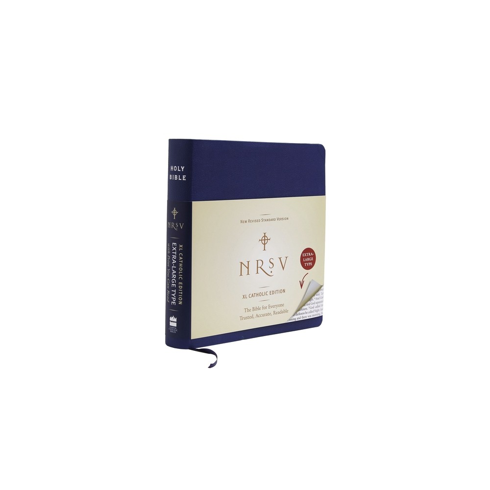 XL Catholic Bible-NRSV - Large Print by Catholic Bible Press (Leather Bound)
