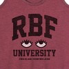 Women's - Instant Message - RBF University Graphic Racerback Tank - 2 of 4