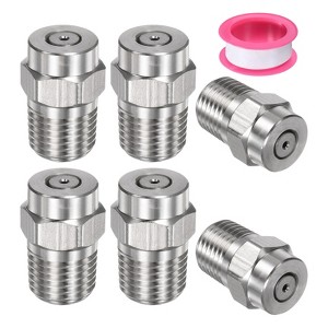 Unique Bargains Stainless Steel Durable Design Universal Surface Clean Tips 6 Pcs - 1 of 4
