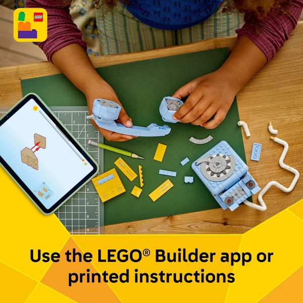LEGO Creator 3 en 1 Teléfono Retro Juguete de Construcción para Niños 31174 6