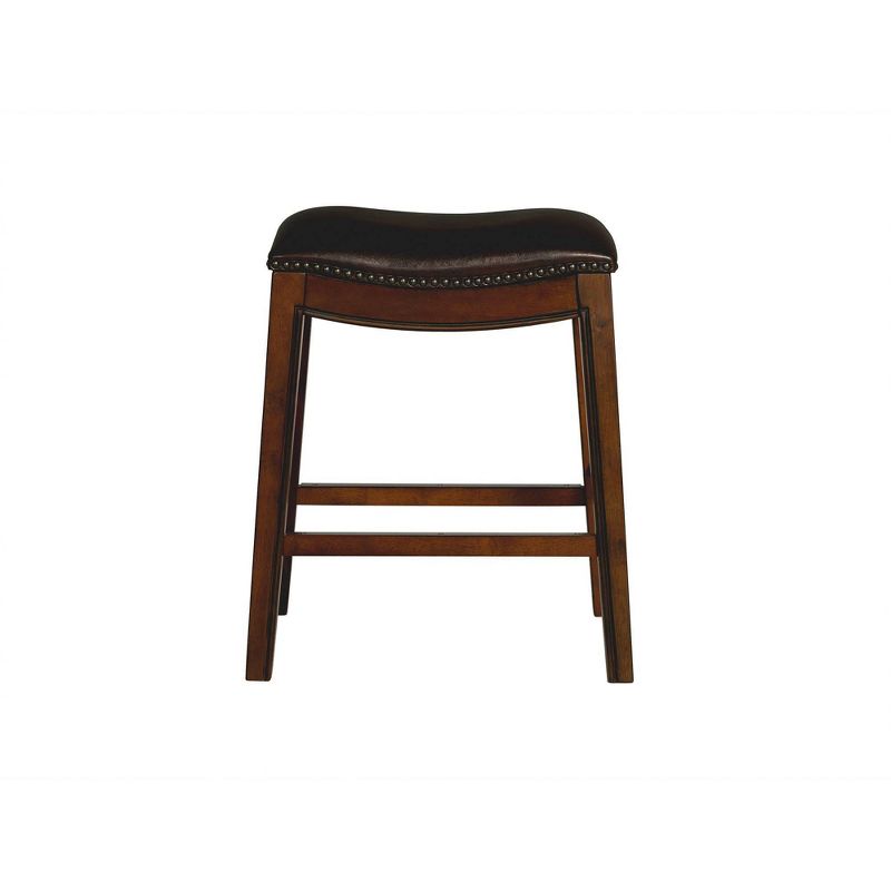 24&#34; Bowen Backless Counter Height Barstool Brown - Picket House Furnishings, 3 of 11