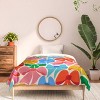 Deny Designs 2pc Twin/Twin XL Carriecantwell Rainbows Bright Multi Retro Kids' Comforter and Sham Set - 3 of 4