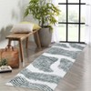 Coucheta Modern Washable Area Rug, Runner Rug, Non-Slip Low Pile Faux Wool Carpet for Living Room, Bedroom, Dining Room, Nursery, Playroom & Dorm - 2 of 4