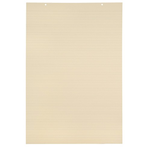 School Smart Primary Newsprint Paper, Long Way Ruled, 36 x 24 Inches, 100 Sheets