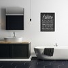 Stupell Industries Laundry Room Rules Hanger Clothespin Icons Black White, 24" x 30" - 2 of 4