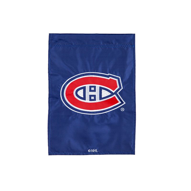 Evergreen Montreal Canadiens Garden Applique Flag- 12.5 x 18 Inches Outdoor Sports Decor for Homes and Gardens, 2 of 3