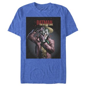 Men's Batman Joker Camera Poster T-Shirt - 1 of 4