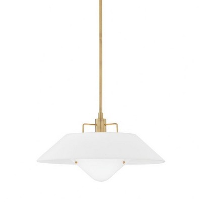 Troy Lighting Otto 1 - Light Pendant in  Patina Brass
