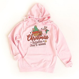 Simply Sage Market Women's Graphic Hoodie Christmas Calories Don't Count - 1 of 3