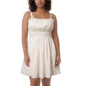 torrid plus size cocktail dresses Women's Poplin Mini Dress : Target Color:Flax Linen Women Plus Size Formal fitted prom dresses long sequin Black dress