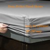 LISM 6 Piece Microfiber Sheet Set,Luxury Egyptian Sheet Fits 18-24" Deep Pocket Mattress - 4 of 4