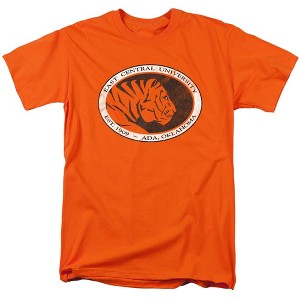 Men's East Central University Official Distressed Primary T-Shirt - 1 of 4