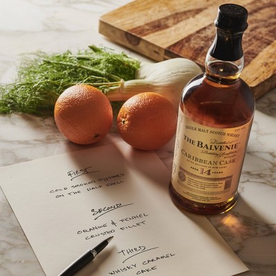 Balvenie 14yr Caribbean Cask Single Malt Scotch Whisky - 750ml Bottle
