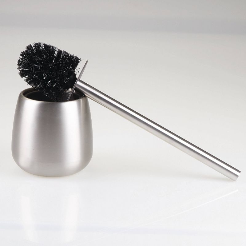iDESIGN Forma Toilet Brush Brushed Stainless Steel, 5 of 7