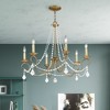 Livex Lighting Pennington 6 - Light Chandelier in  Antique Gold Leaf - 2 of 4