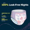 Goodnites Girls' Nighttime Underwear - (Select Size and Count) - 4 of 4
