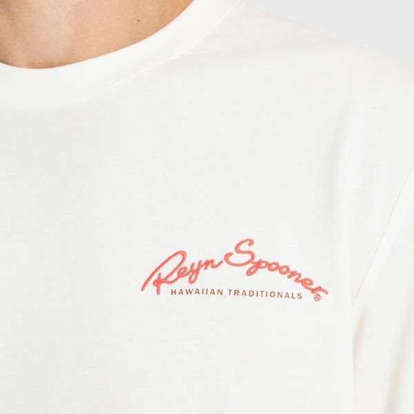 Camiseta gráfica de manga corta para hombre - Goodfellow & Co™ x Reyn Spooner Blanco 4