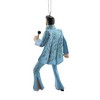 Kurt Adler Plastic Ornament for Christmas Tree, Elvis Presley in Blue Suit - 2 of 2
