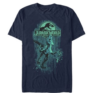 Men's Jurassic Park Raptor on the Loose T-Shirt - 1 of 4