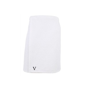 Linum Home Textiles 100% Turkish Cotton Personalized Men's Terry Body Wrap - 1 of 1