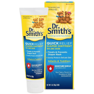 Dr Smiths Premium Blend Diaper Rash Ointment with Zinc Oxide Skin