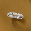 Ross-Simons 1.10 ct. t.w. Moissanite Eternity Band in Sterling Silver - 4 of 4