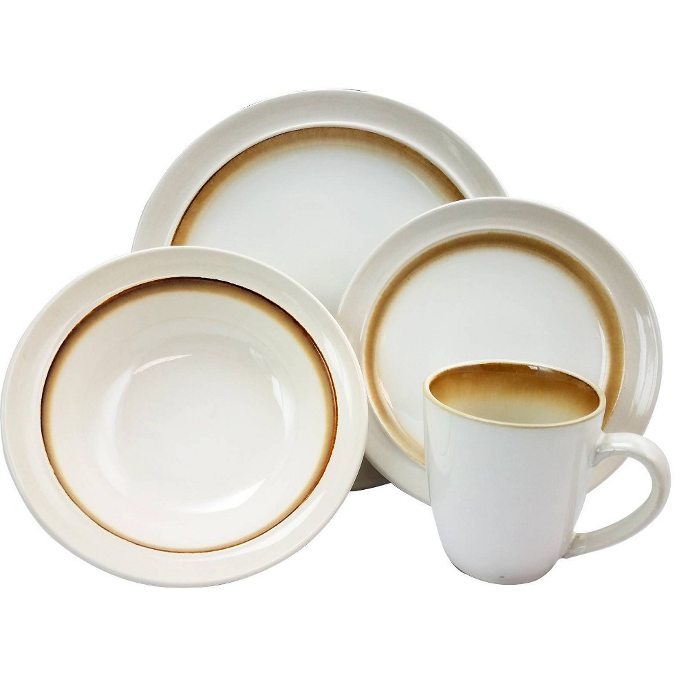 UPC 085081341365 product image for Gibson Home 16pc Stoneware Lawson Dinnerware Set | upcitemdb.com