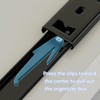 Slide Out Cabinet Organizer, Sliding Drawer Pantry Shelf With Damping Guide, Nylon Adhesive, Heavy Duty Slide Out Pantry Shelves For Kitchen - 4 of 4