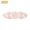 Unique Bargains Sparkling Elegant Crystal Rhinestone Applique for Party Sewing - 3 of 4