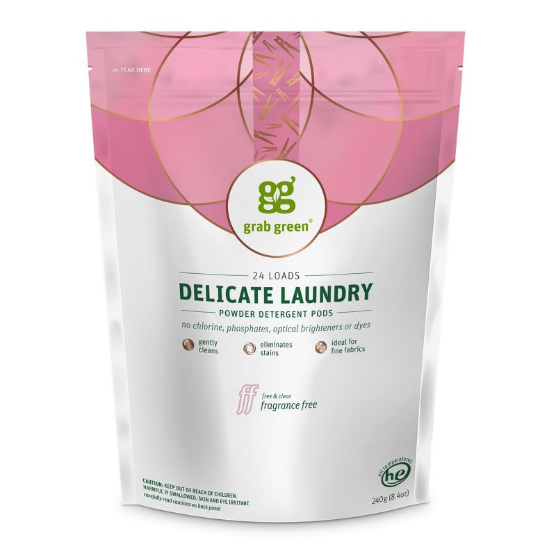 Grab Green Delicate Laundry Detergent Pods, 1 of 10