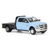 Greenlight 1/64 2018 Ram 3500 Dually Flatbed Truck, Robin’s Egg Blue, Dually Drivers Series 16 46160-C - 2 of 4
