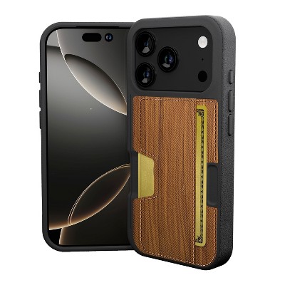 Smartish iPhone 17 Wallet Case - Wallet Slayer Vol 1 - Slim Grip Card Holder Cover