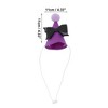Unique Bargains Halloween Pet Headwear Hat 4.33"x4.33" Purple 1 Pc - 4 of 4