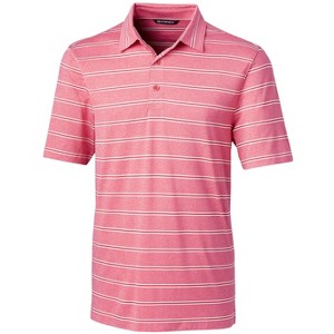 Cutter & Buck Forge Heathered Stripe Stretch Mens Polo Shirt - 1 of 1